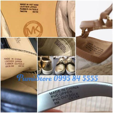 michael kors verpackung made in china